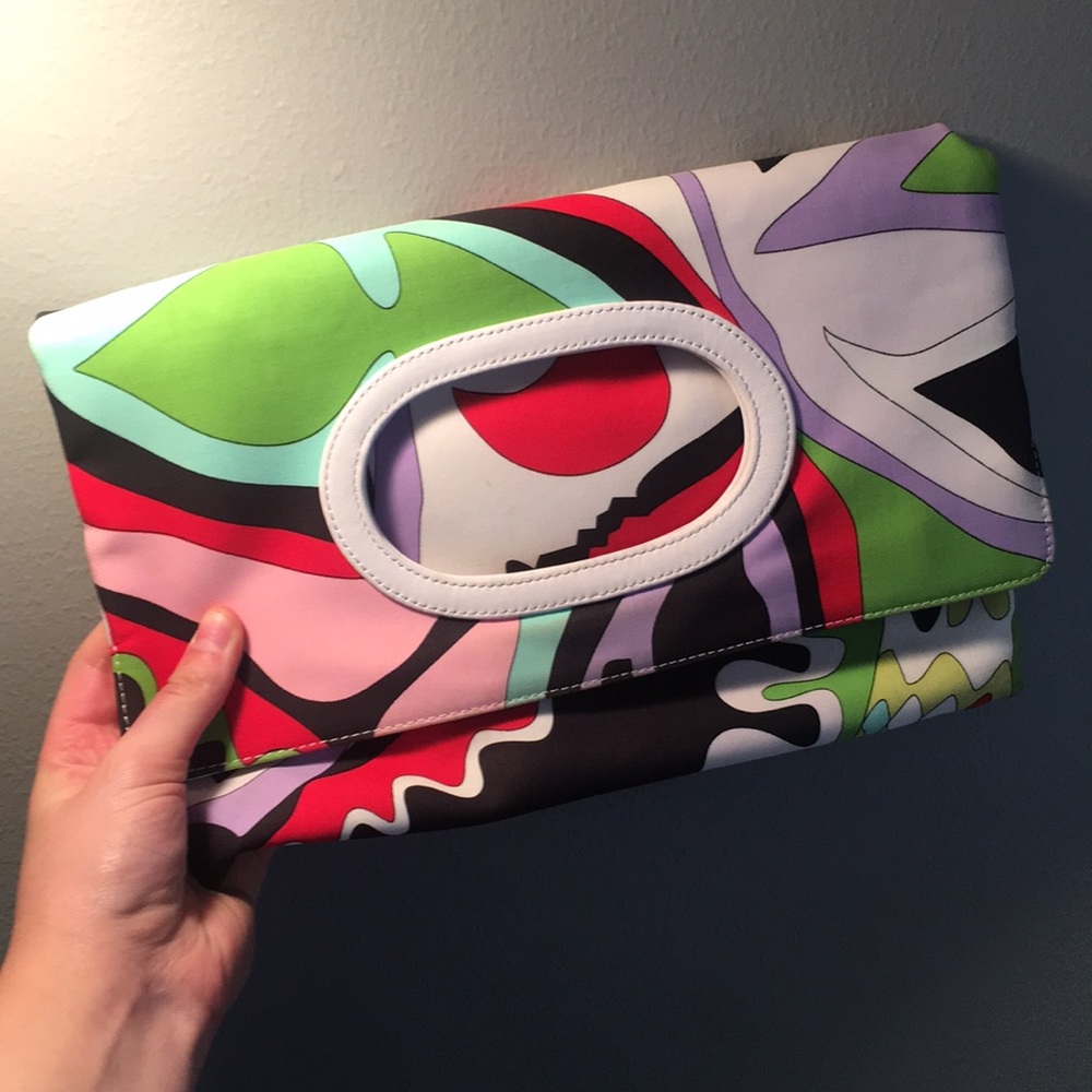 Emilio Pucci Cloth Handbag